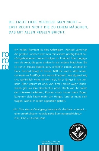 Buchcover und Innenansicht für das Buch: Mein Sommer mit Anja