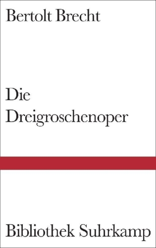 Buchcover und Innenansicht für das Buch: Die Dreigroschenoper