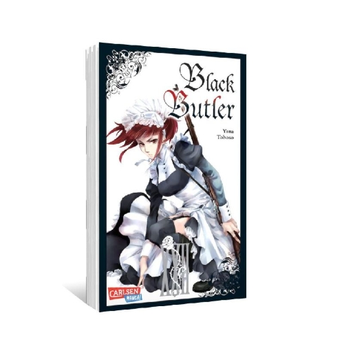 Buchcover und Innenansicht für das Buch: Kuroshitsuji