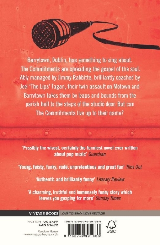 Buchcover und Innenansicht für das Buch: The Commitments