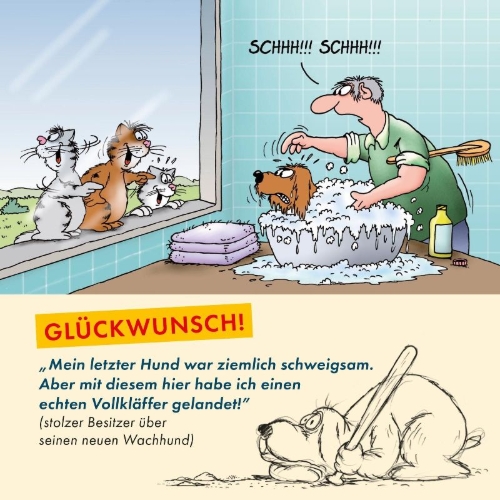 Buchcover und Innenansicht für das Buch: Viel Spaß mit Hunden