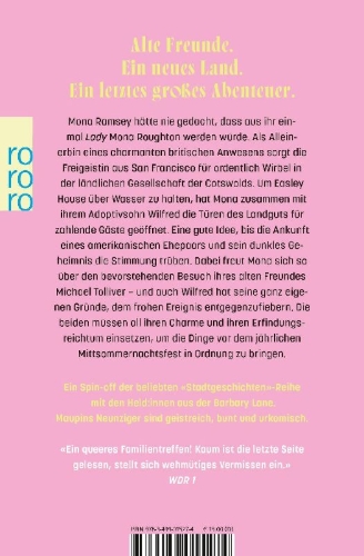 Buchcover und Innenansicht für das Buch: Mona of the Manor