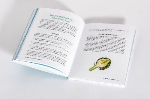Buchcover und Innenansicht für das Buch: Fettleber, was nun?