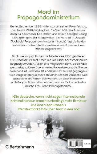 Buchcover und Innenansicht für das Buch: Rabens Rache