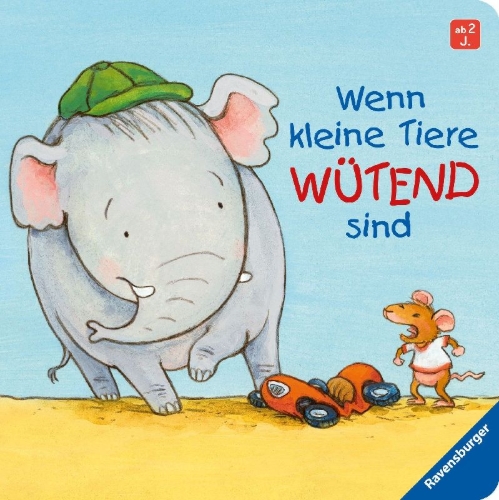 Buchcover und Innenansicht für das Buch: Wenn kleine Tiere wütend sind