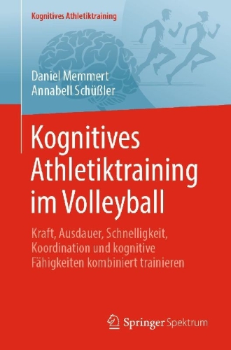 Buchcover und Innenansicht für das Buch: Kognitives Athletiktraining im Volleyball