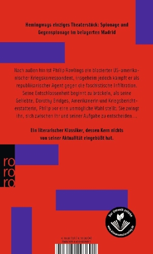 Buchcover und Innenansicht für das Buch: The Fifth Column