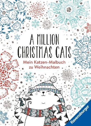 Buchcover und Innenansicht für das Buch: A Million Christmas Cats