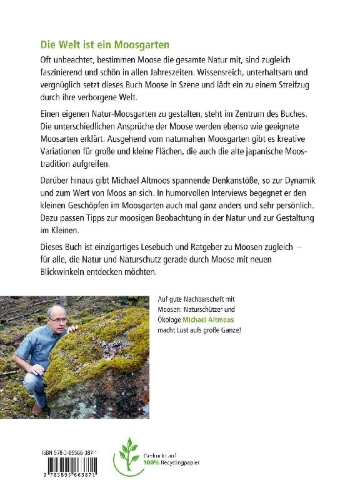 Buchcover und Innenansicht für das Buch: Der Moosgarten