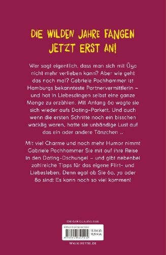 Buchcover und Innenansicht für das Buch: Jung (Ü50) sucht - Habe Falten, sehe aber auch deine nicht mehr so gut