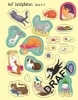 Buchcover und Innenansicht für das Buch: Mein erstes Stickerbuch: Haustiere