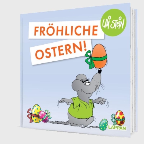Buchcover und Innenansicht für das Buch: Uli Stein: Festtage!: Fröhliche Ostern!