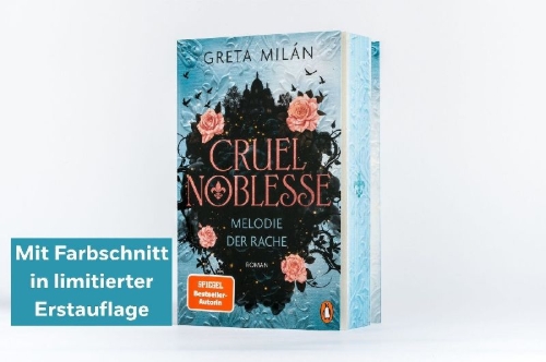 Buchcover und Innenansicht für das Buch: Cruel Noblesse: Melodie der Rache