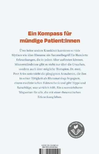Buchcover und Innenansicht für das Buch: Rheuma
