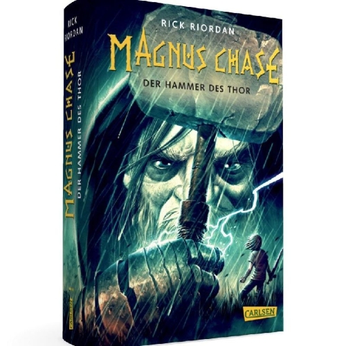Buchcover und Innenansicht für das Buch: Magnus Chase and the Gods of Asgard: The Hammer of Thor