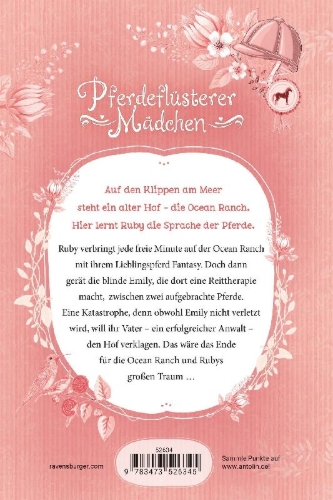 Buchcover und Innenansicht für das Buch: Pferdeflüsterer-Mädchen, Band 2 - Ein großer Traum