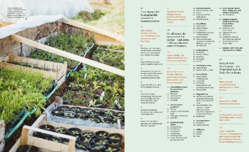 Buchcover und Innenansicht für das Buch: Wie du dein eigenes Saatgut gewinnst - und so ein kleines Stück Welt rettest