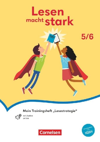 Buchcover und Innenansicht für das Buch: Lesen macht stark - Sekundarstufe I - 5./6. Schuljahr