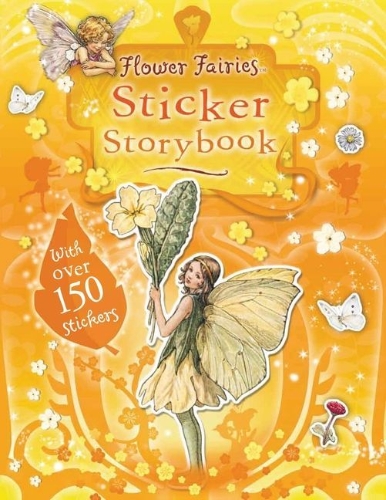 Buchcover und Innenansicht für das Buch: Flower Fairies Sticker Storybook