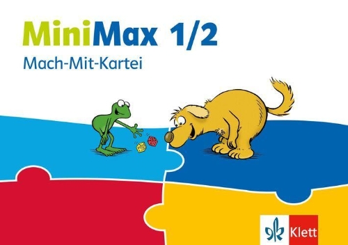 Buchcover und Innenansicht für das Buch: MiniMax 1/2 / Mach-Mit-Kartei Klasse 1/2