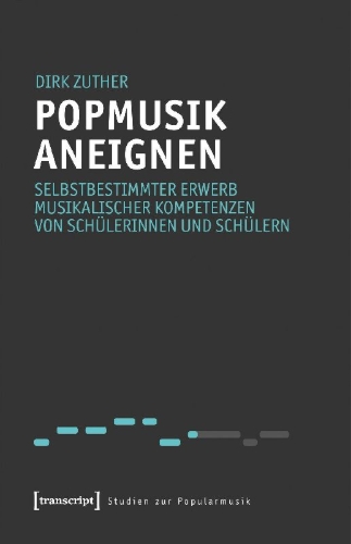 Buchcover und Innenansicht für das Buch: Popmusik aneignen