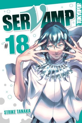 Buchcover und Innenansicht für das Buch: Servamp 18