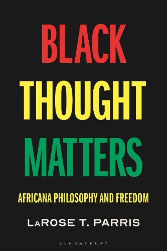 Buchcover und Innenansicht für das Buch: Black Thought Matters