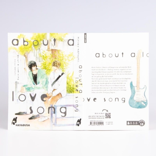 Buchcover und Innenansicht für das Buch: About a love song