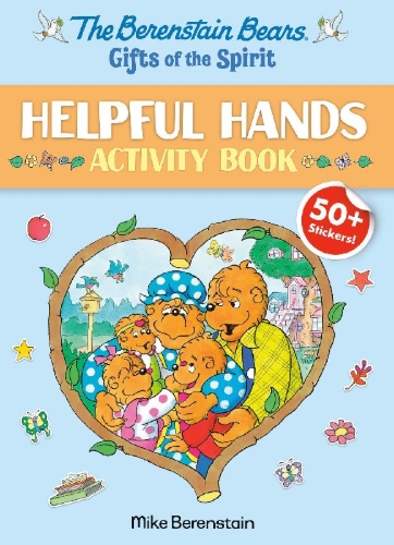 Buchcover und Innenansicht für das Buch: The Berenstain Bears Gifts of the Spirit Helpful Hands Activity Book (Berenstain Bears)