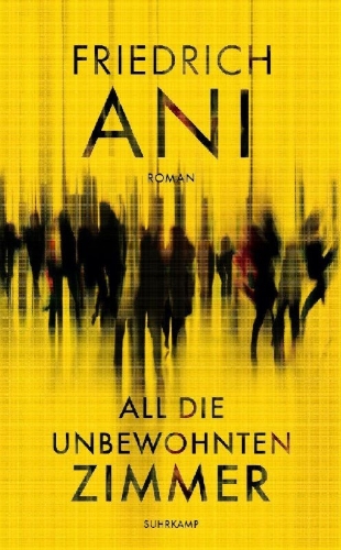 Buchcover und Innenansicht für das Buch: All die unbewohnten Zimmer