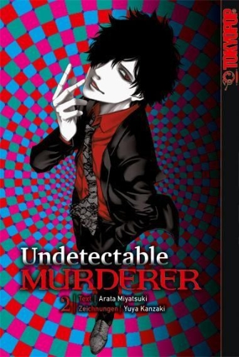 Buchcover und Innenansicht für das Buch: Undetectable Murderer 02