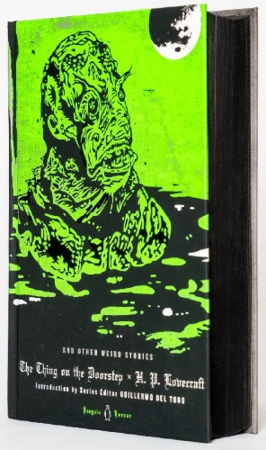 Buchcover und Innenansicht für das Buch: The Thing on the Doorstep and Other Weird Stories