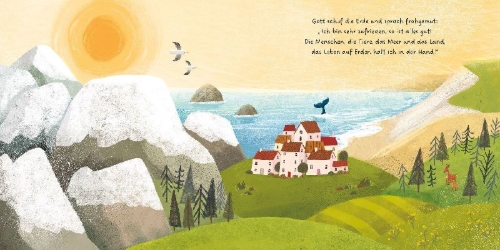 Buchcover und Innenansicht für das Buch: Goodnight World