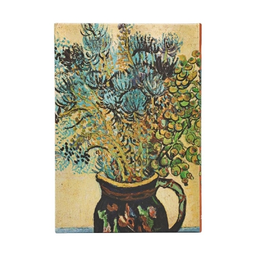 Buchcover und Innenansicht für das Buch: 12-Monatskalender 2027 Van Goghs Stillleben Midi Horizontal