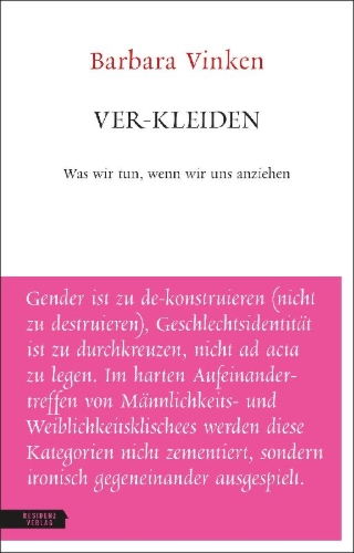 Buchcover und Innenansicht für das Buch: Ver-kleiden