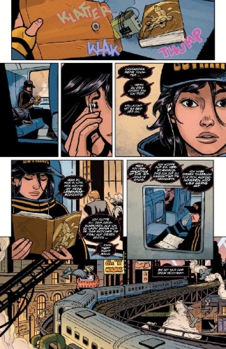 Buchcover und Innenansicht für das Buch: Batgirl 7-11