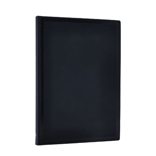 Buchcover und Innenansicht für das Buch: Black Edition Bold (Black Edition) Midi Lined Softcover Flexi Journal (Elastic Band Closure)
