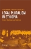 Buchcover und Innenansicht für das Buch: Legal Pluralism in Ethiopia