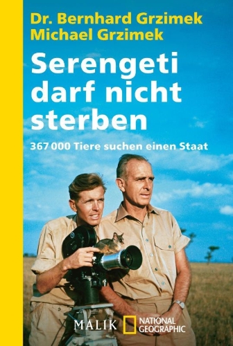 Buchcover und Innenansicht für das Buch: Serengeti darf nicht sterben