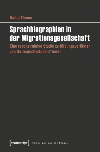 Buchcover und Innenansicht für das Buch: Sprachbiographien in der Migrationsgesellschaft