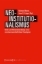 Buchcover und Innenansicht für das Buch: Neo-Institutionalismus