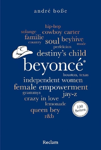 Buchcover und Innenansicht für das Buch: Beyoncé. 100 Seiten