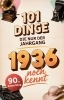 Buchcover und Innenansicht für das Buch: 101 Dinge, die nur der Jahrgang 1936 noch kennt