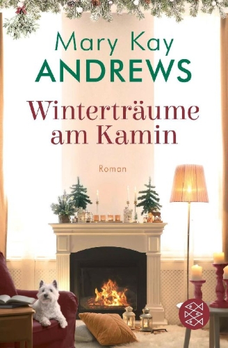 Buchcover und Innenansicht für das Buch: Winterträume am Kamin