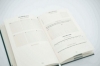 Buchcover und Innenansicht für das Buch: Das 6-Minuten-Tagebuch pur (madeira)
