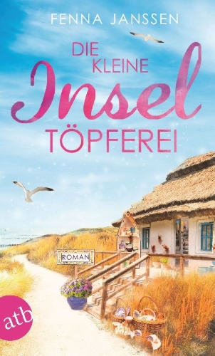 Buchcover und Innenansicht für das Buch: Die kleine Inseltöpferei