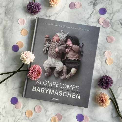 Buchcover und Innenansicht für das Buch: Klompelompe Babymaschen