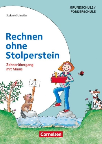Buchcover und Innenansicht für das Buch: Rechnen ohne Stolperstein