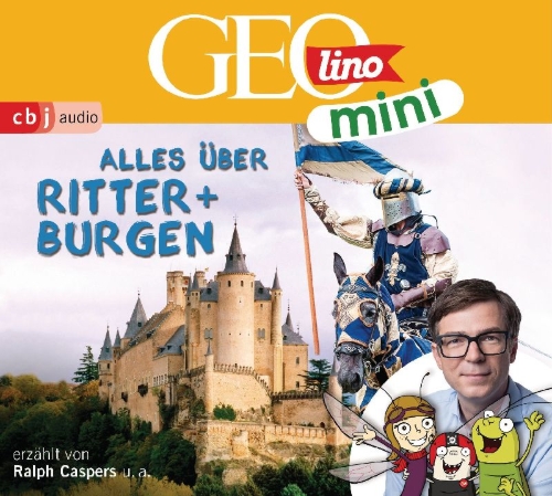 Buchcover und Innenansicht für das Buch: GEOlino MINI 03. Alles über Ritter und Burgen
