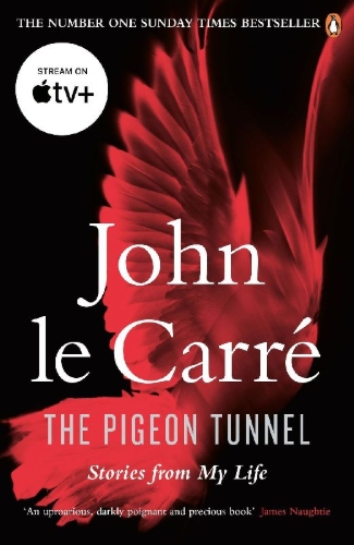 Buchcover und Innenansicht für das Buch: The Pigeon Tunnel